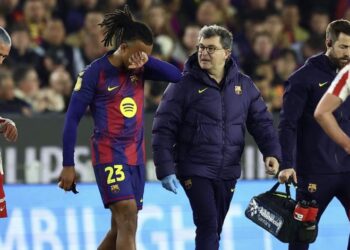Atlético de Madrid clasificó a la Final de la Copa del Rey a pesar de caer en el Camp Nou ante el Barcelona