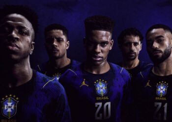 Brasil y Jordan presentaron el segundo uniforme que la Selección utilizará en el Mundial
