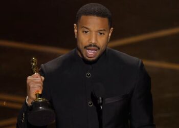 Michael B. Jordan se llevó su primer Oscar como Mejor Actor por su papel de “Pecadores”