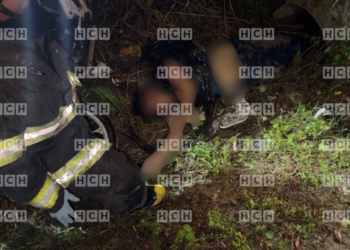 Una persona muerta deja accidente de tránsito en la carretera de El Progreso hacia Tela, sector de aldea La Quebrada