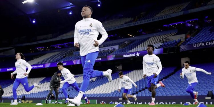 El Real Madrid se entrenó en el Etihad Stadium con miras a cerrar la serie contra el Manchester City por la Champions League