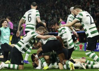 Sporting Lisboa remontó un 0-3 en el alargue, goleó 5-0 al Bodo Glimt y jugará los cuartos de la Champions League