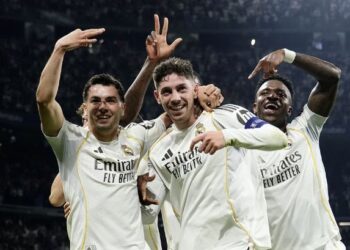 Valverde anota triplete y el Real Madrid aplasta 3-0 al Manchester City en la UEFA Champions League