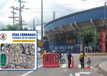 ¡Tome nota! Estas son las calles que estarán cerradas este viernes a inmediaciones del Estadio Chelato Uclés