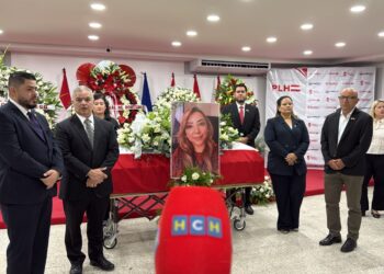 ¡Tras su arribo al país! En la sede del PLH es velada la magistrada del TJE, Miriam Barahona