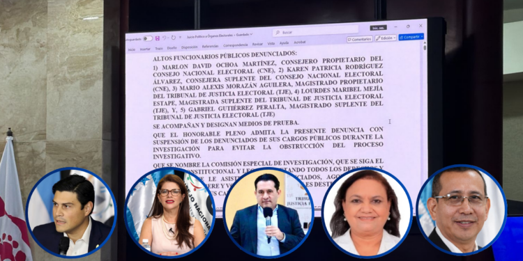 Abuso de autoridad, sedición y traición a la patria, estos son los señalamientos que se le imputan a los cinco denunciados para Juicio Político