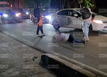Anciano resulta herido por motociclista que se dio a la fuga tras cometer el hecho en la capitalina colonia El Carrizal