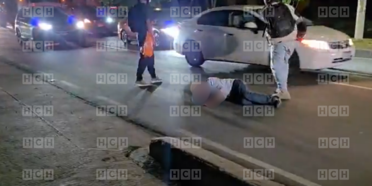 Anciano resulta herido por motociclista que se dio a la fuga tras cometer el hecho en la capitalina colonia El Carrizal