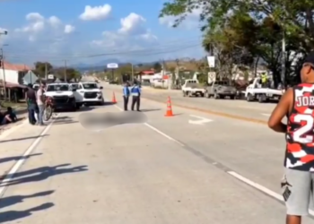 Hombre muere tras ser atropellado por un vehículo en el desvío a San Marcos de Ocotepeque