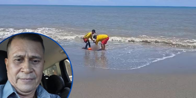 Atlántida: Recuperan de playas ceibeñas el cuerpo sin vida de un hombre de 55 años de edad