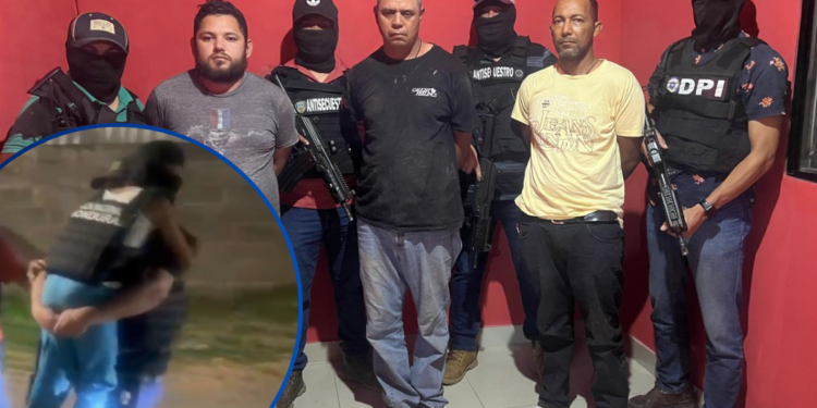 ¡Gloria a Dios! Rescatan sano y salvo a pequeño que había sido raptado mientras iba a la escuela en Taulabé; hay tres capturados