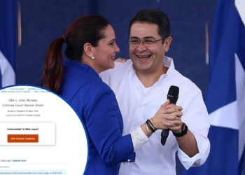 Ana García confirma que la justicia estadounidense eliminó la sentencia y condena que había sido dictada contra su esposo Juan Orlando Hernández