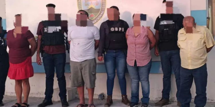 Capturan a cuatro miembros de una familia que explotaban sexualmente a su pariente de 13 años en Copán