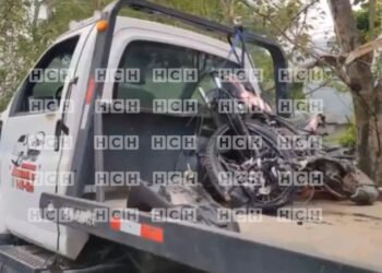 Accidente vial deja un motociclista sin vida entre El Progreso y Santa Rita, Yoro