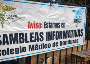 ¡Siguen en lucha! Colegio Médico de Honduras nuevamente a asambleas informativas este martes por incumplimiento de acuerdos