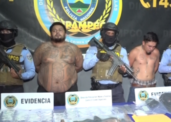 Dos presuntos miembros de la MS-13 son capturados con drogas y armas | MóvilEmergenciaSPS