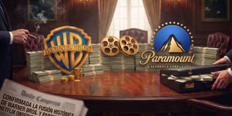 Fusión de Warner Bros Discovery y Paramount Skydance