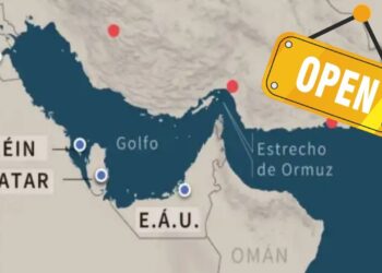 Irán anuncia la apertura del Estrecho de Ormuz