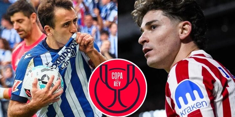 La Real Sociedad y el Atlético se midan por la Copa del Rey