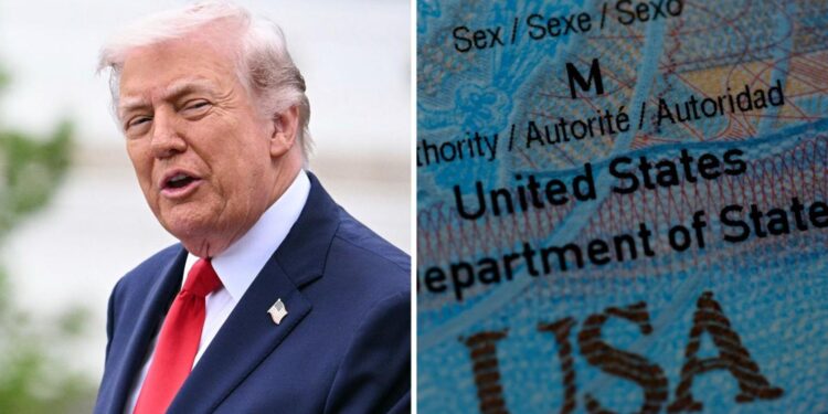 La imagen de Trump aparecerá en una edición limitada de pasaportes por los 250 años de EE.UU.