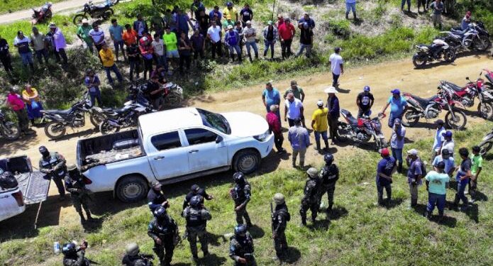 Más de 160 efectivos en acción contra la minería ilegal en Honduras