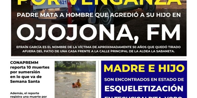 Portada HCH sábado 4 de abril 2026