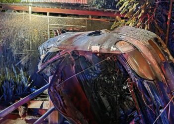 Tres personas heridas tras brutal colisión entre una camioneta y un turismo en la carretera CA-5, Comayagua