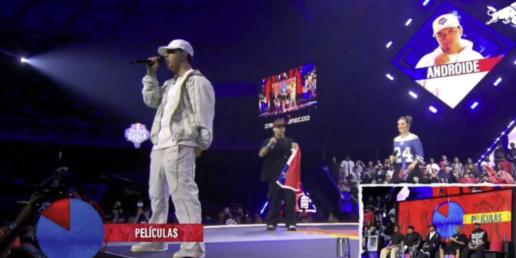 “Androide” estremeció la tarima en la Batalla de freestyle de Red Bull 2026, pero la localía hizo lo suyo