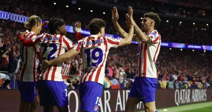 El Atlético de Madrid eliminó al Barcelona y se clasificó a las semifinales de la Champions League