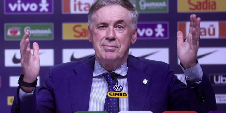 Ancelotti será el entrenador mejor pagado de la Selección de Brasil