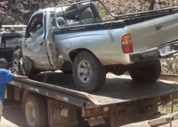 Un cipote de 19 años venía manejando el carro que se accidentó en Arada, Santa Bárbara y dejó nueve personas heridas