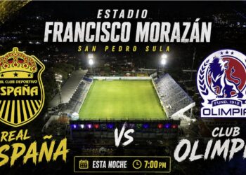 ¡Hoy hay clásico señores! Real España recibe a Olimpia en una batalla por el liderato liguero