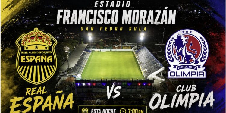 ¡Hoy hay clásico señores! Real España recibe a Olimpia en una batalla por el liderato liguero