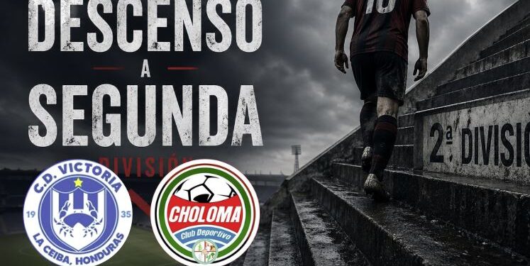 Victoria y Choloma, separados por un solo punto y que pelean por la permanencia en la Liga Nacional