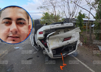Un hombre fallece este Miércoles Santo en un aparatoso despiste en la carretera hacia San Antonio, Copán