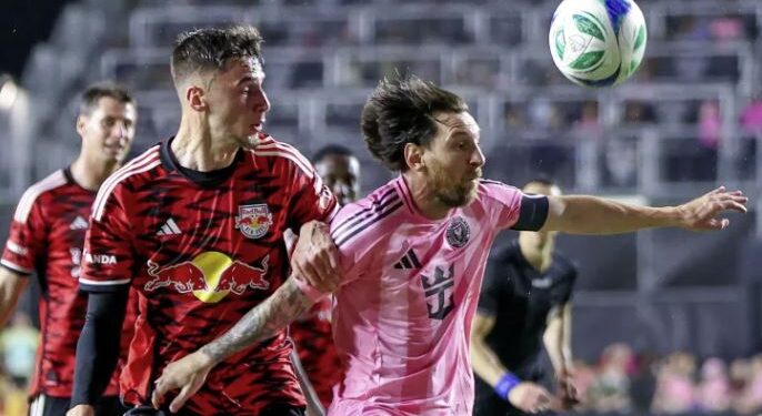 El Inter Miami de Lionel Messi recibirá al New York Red Bulls en busca de volver al triunfo en la MLS