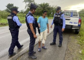 ¡Solo falta uno! Detienen al tercer privado de libertad que se fugó de la cárcel de Olanchito