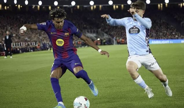 Triunfo del Barcelona para acercarse a la Liga con preocupación por Lamine Yamal