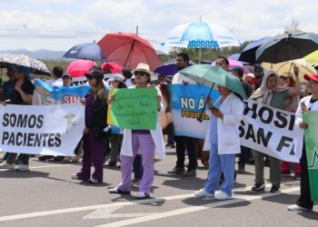 ¡Prohibido enfermarse! Sin atención permanecen los hospitales públicos por huelga médica