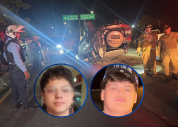 José y Jonathan, los jóvenes que un “permiso”, realizar “piques” e ingerir “cervezas” les costó la vida en accidente en la capital