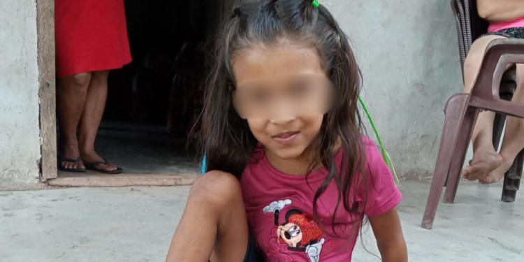 Así era la niña que desapareció, y luego fue encontrada muerta en aldea La Colorada de El Progreso, Yoro