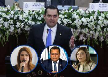Presidente Zambrano presenta iniciativa para que el CNE funcione con Ana Hall, Cossette López y José Cardona