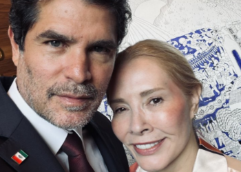 El actor mexicano Eduardo Verastegui se reúne con la primera dama y acuerdan trabajar juntos contra la explotación infantil