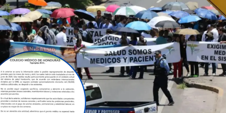 Colegio Médico advierte a la SESAL de incumplimientos de acuerdos: “No esperaremos hasta junio para reaccionar”