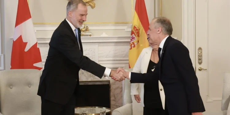 Felipe VI presenta en Canadá a España como un socio fiable en tiempos de aguas turbulentas