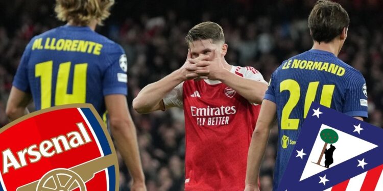 Arsenal y Atlético de Madrid
