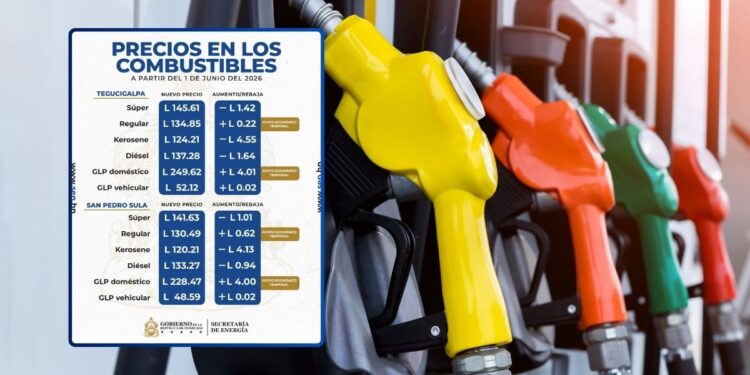 Gasolina súper, diésel y gas kerosene bajan de precio a partir de hoy