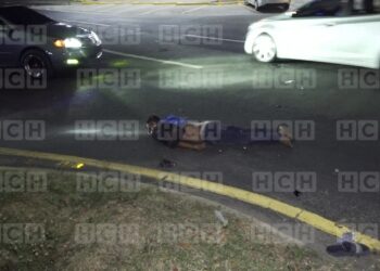 Carro fantasma por poco mata a un motociclista en la avenida Circunvalación Móvil Emergencia SPS