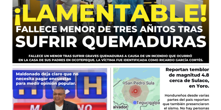 Portada miércoles 6 de mayo de 2026