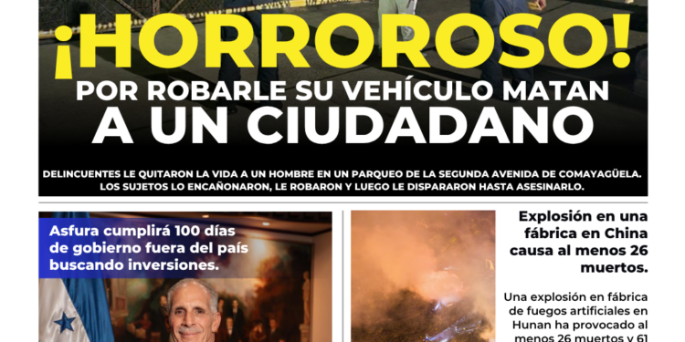 Portada martes 5 de mayo de 2026
